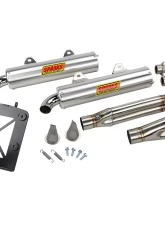 Sparks Racing X-6 Gen 2 Stainless Steel Exhaust System (Brushed Aluminum) Polaris RZR 900 XP | XP4 2011-2014                                     - PP11900XP-S-01 - Image 2