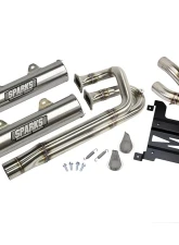 Sparks Racing X-6 Stainless Steel Exhaust System (with Bare Aluminum Muffler) Polaris RZR 1000 XP | XP4 2014+                                     - PP141000XP-S - Image 2