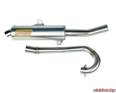 Sparks Racing X-6 Stainless Steel Exhaust System (Big Core) Suzuki LTZ 400 2003 - PS03400LTZSS-01