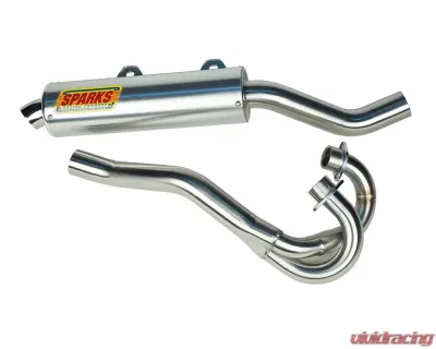 Sparks Racing X-6 Stainless Steel Exhaust System (Big Core) Yamaha 700R 2006-2014 - PY06700RX6SS-01