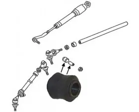 JP Group Dansk Steering Damper Bushing 113-425-117
