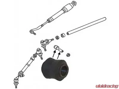 JP Group Dansk Steering Damper Bushing 113-425-117 - 113-425-117