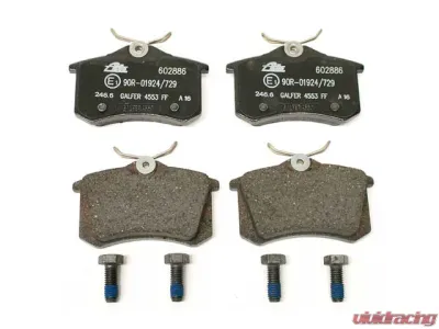 ATE Brakes Brake Pad Set 1J0-698-451 Q - 1J0-698-451 Q
