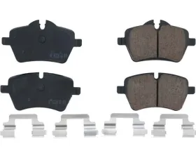 Akebono Brake Pad Set EUR1204A for Mini Cooper 2002-2010, Countryman 2011-2015, Coupe 2012-2015