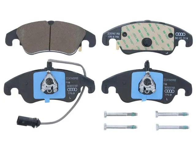 Genuine Audi | VW Brake Pad Set 8K0-698-151 K - 8K0-698-151 K