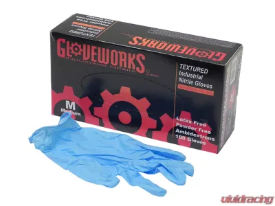 Gloveworks Blue Nitrile Gloves 55 9870 040 - 55 9870 040