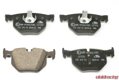 ATE Brakes Brake Pad Set 34-21-6-868-497 - 34-21-6-868-497