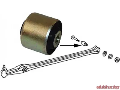 JP Group Dansk Control Arm Bushing 133-407-183 - 133-407-183