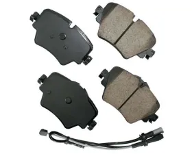 Akebono Brake Pad Set EUR1892 for BMW X1 2016-2020, X2 2018-2020, Mini Clubman 2016-2020