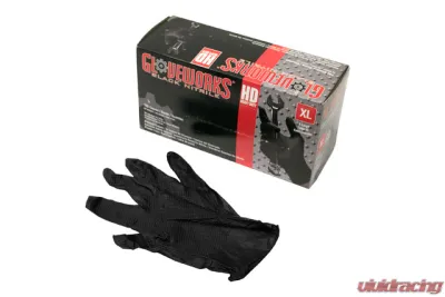 Gloveworks Black Nitrile Gloves 55 9870 068 - 55 9870 068