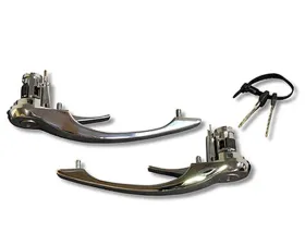 JP Group Dansk Outside Door Handle Set 10 4099 010