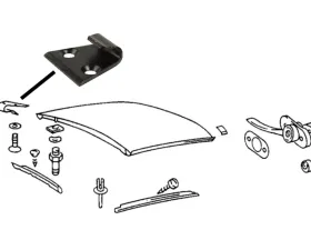 JP Group Dansk Roof Lock Catch 964-565-265-01