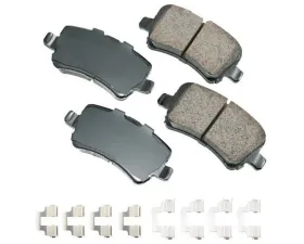 Akebono Brake Pad Set LR134695 for Land Rover LR2 2013-2015, Range Rover Evoque 2012-2015