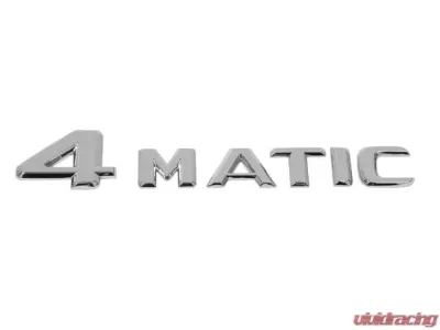 Genuine Mercedes Emblem - 4Matic 220-817-10-15 - 220-817-10-15
