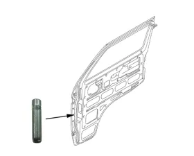 JP Group Dansk Door Hinge Pin 321-831-421