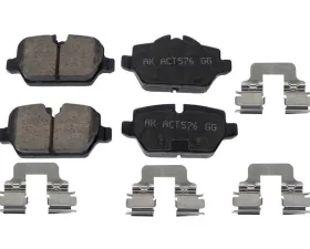 Akebono Brake Pad Set EUR1554 for Mini Countryman 2011-2016, Mini Paceman 2013-2016