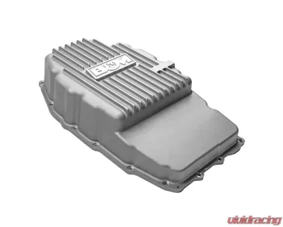 B&M Racing Hi-Tek Deep Transmission Pan Natural GM 1500 with 8L90E transmission 2019+ - 70399