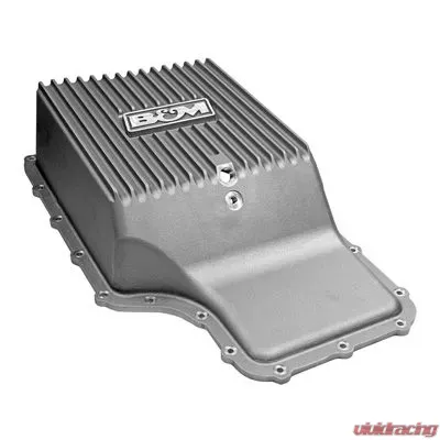 B&M Racing Hi-Tek Deep Transmission Pan Natural Ford F-250 | F-350 2011-2021 - 70397
