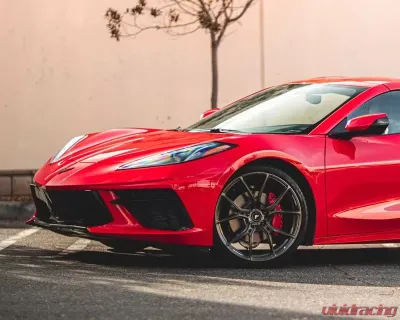 Vorsteiner VPX-101 Forged Monoblock Wheel Set 20x9 | 21x12 Liquid Smoke Chevrolet Corvette C8 2020+ - VOR-VPX-101-Corvette
