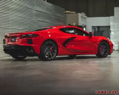 Vorsteiner VPX-101 Forged Monoblock Wheel Set 20x9 | 21x12 Liquid Smoke Chevrolet Corvette C8 2020+ - VOR-VPX-101-Corvette