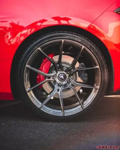 Vorsteiner VPX-101 Forged Monoblock Wheel Set 20x9 | 21x12 Liquid Smoke Chevrolet Corvette C8 2020+ - VOR-VPX-101-Corvette