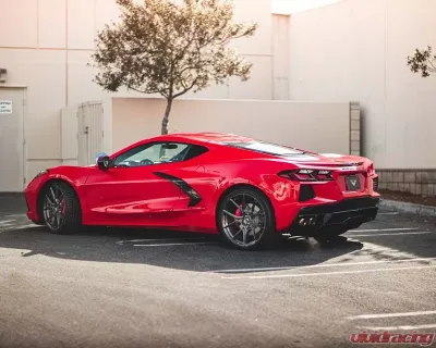 Vorsteiner VPX-101 Forged Monoblock Wheel Set 20x9 | 21x12 Liquid Smoke Chevrolet Corvette C8 2020+ - VOR-VPX-101-Corvette