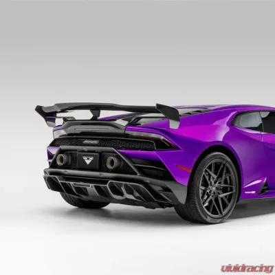 Vorsteiner Monza Edizione Glossy Carbon Fiber PP 2x2 Rear Diffuser Lamborghini Huracan EVO 2019+ - 3050LOV
