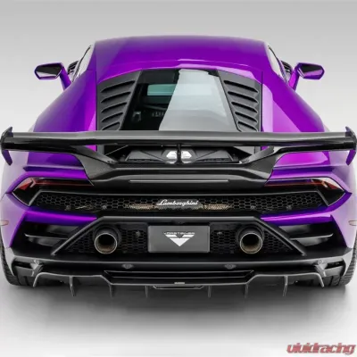 Vorsteiner Monza Edizione Glossy Carbon Fiber PP 2x2 Rear Diffuser Lamborghini Huracan EVO 2019+ - 3050LOV