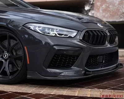Vorsteiner VRS Glossy Carbon Fiber PP 2x2 Aero Front Spoiler BMW F9X M8 2020-2023 - BMV8020