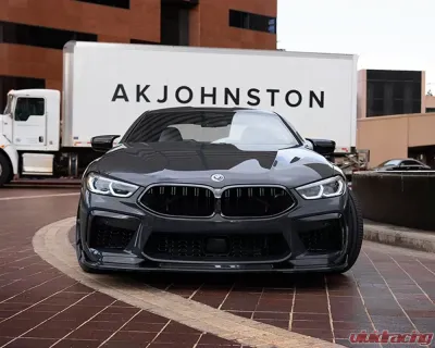 Vorsteiner VRS Glossy Carbon Fiber PP 2x2 Aero Front Spoiler BMW F9X M8 2020-2023 - BMV8020