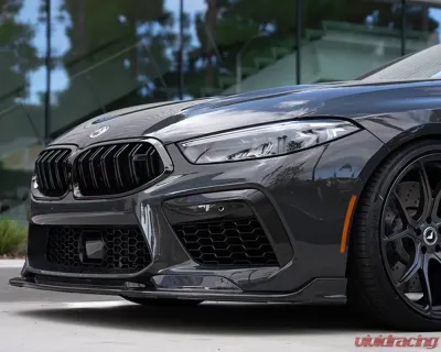 Vorsteiner VRS Glossy Carbon Fiber PP 2x2 Aero Front Spoiler BMW F9X M8 2020-2023 - BMV8020