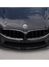 Vorsteiner VRS Glossy Carbon Fiber PP 2x2 Aero Front Spoiler BMW F9X M8 2020-2023                                     - BMV8020 - Image 7