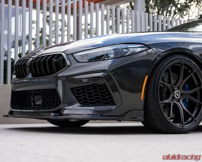 Vorsteiner VRS Glossy Carbon Fiber PP 2x2 Aero Front Spoiler BMW F9X M8 2020-2023 - BMV8020