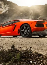 Vorsteiner V Aero Glossy Carbon Fiber PP 2x2 Rear Diffuser Lamborghini Aventador 2011-2017                                     - 0704LOV - Image 4