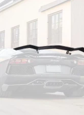 Vorsteiner Zaragoza Edizione Glossy Carbon Fiber PP 2x2 Aero Wing Lamborghini Aventador 2011-2017                                     - 0717LOV - Image 5