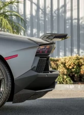 Vorsteiner Zaragoza Edizione Glossy Carbon Fiber PP 2x2 Aero Wing Lamborghini Aventador 2011-2017                                     - 0717LOV - Image 3