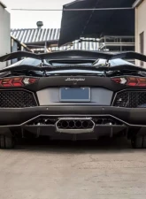 Vorsteiner Zaragoza Edizione Glossy Carbon Fiber PP 2x2 Aero Wing Lamborghini Aventador 2011-2017                                     - 0717LOV - Image 4