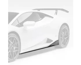 Vorsteiner Mondiale Edizione Glossy Carbon Fiber Aero Side Blade Lamborghini Huracan 2015+