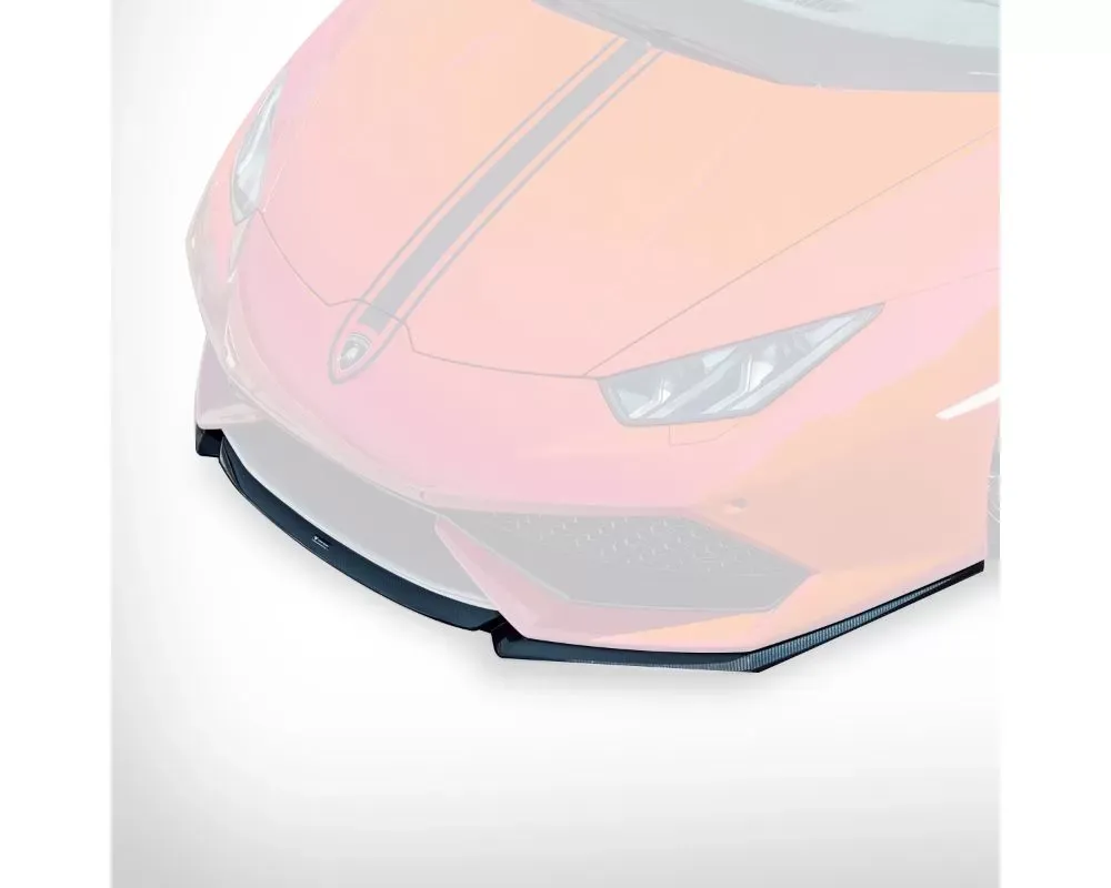 Vorsteiner Verona Edizione Aero Glossy Carbon Fiber PP 2x2 Front Spoiler Lamborghini Huracan LP610 AWD Only 2015-2019 - 0900LOV