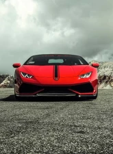 Vorsteiner Verona Edizione Aero Glossy Carbon Fiber PP 2x2 Front Spoiler Lamborghini Huracan LP610 AWD Only 2015-2019                                     - 0900LOV - Image 6