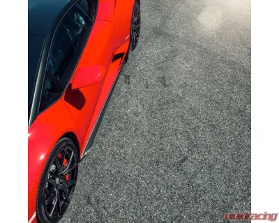 Vorsteiner Navora & Verona Edizione Aero Side Blades Glossy Carbon Fiber PP 2x2 Lamborghini Huracan 2015-2019 - 0901LOV