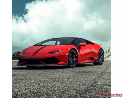 Vorsteiner Navora & Verona Edizione Aero Side Blades Glossy Carbon Fiber PP 2x2 Lamborghini Huracan 2015-2019 - 0901LOV