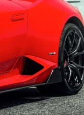 Vorsteiner Navora & Verona Edizione Aero Side Blades Glossy Carbon Fiber PP 2x2 Lamborghini Huracan 2015-2019                                     - 0901LOV - Image 15