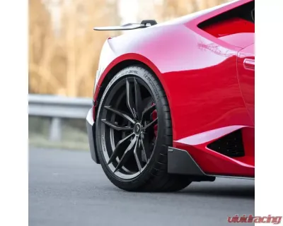 Vorsteiner Navora & Verona Edizione Aero Side Blades Glossy Carbon Fiber PP 2x2 Lamborghini Huracan 2015-2019 - 0901LOV