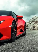 Vorsteiner Navora & Verona Edizione Aero Side Blades Glossy Carbon Fiber PP 2x2 Lamborghini Huracan 2015-2019                                     - 0901LOV - Image 17