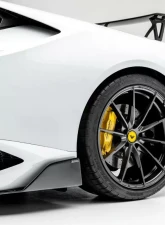 Vorsteiner Navora & Verona Edizione Aero Side Blades Glossy Carbon Fiber PP 2x2 Lamborghini Huracan 2015-2019                                     - 0901LOV - Image 4
