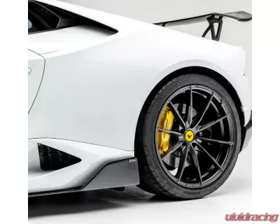 Vorsteiner Navora & Verona Edizione Aero Side Blades Glossy Carbon Fiber PP 2x2 Lamborghini Huracan 2015-2019 - 0901LOV