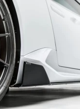 Vorsteiner Navora & Verona Edizione Aero Side Blades Glossy Carbon Fiber PP 2x2 Lamborghini Huracan 2015-2019                                     - 0901LOV - Image 7