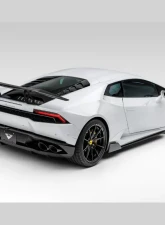 Vorsteiner Navora & Verona Edizione Aero Side Blades Glossy Carbon Fiber PP 2x2 Lamborghini Huracan 2015-2019                                     - 0901LOV - Image 8