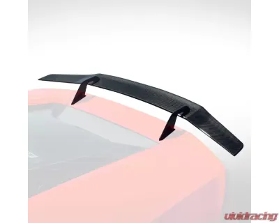 Vorsteiner Verona Edizione Aero Wing Blade w/ Aluminum Uprights Glossy Carbon Fiber PP 2x2 Lamborghini Huracan 2015-2019 - 0902LOV